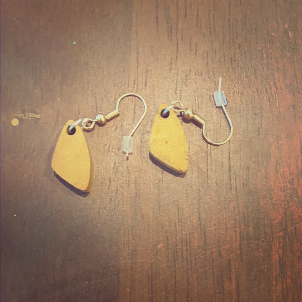 Handmade polymer clay earrings